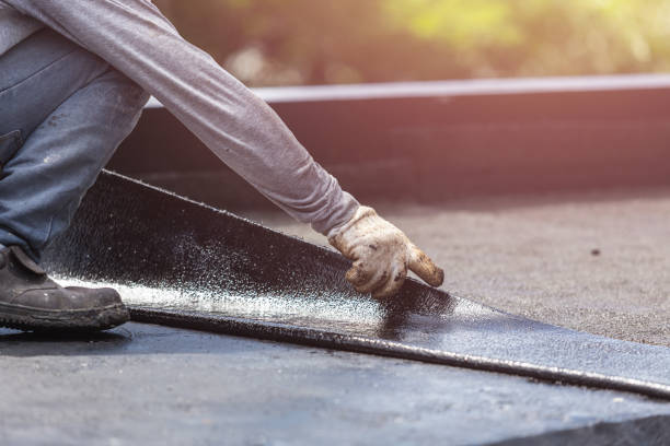 Professional Waterproofing technician working in Sayreville, NJ